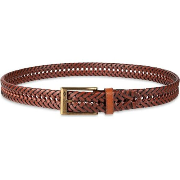 Dockers Mens Leather Braided Belt Fully Adjustable Classic Dress Casual Belt - Picture 4 of 7